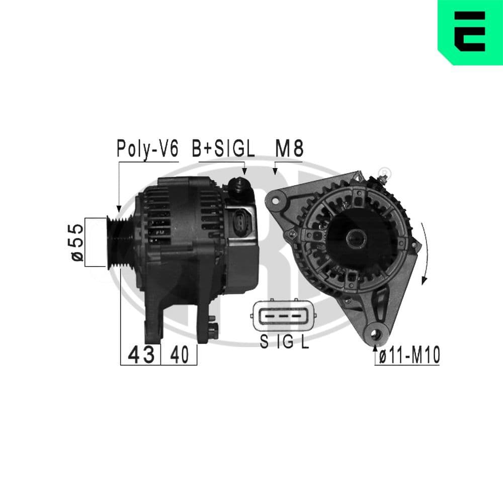 Generator / Alternator ERA 209003A