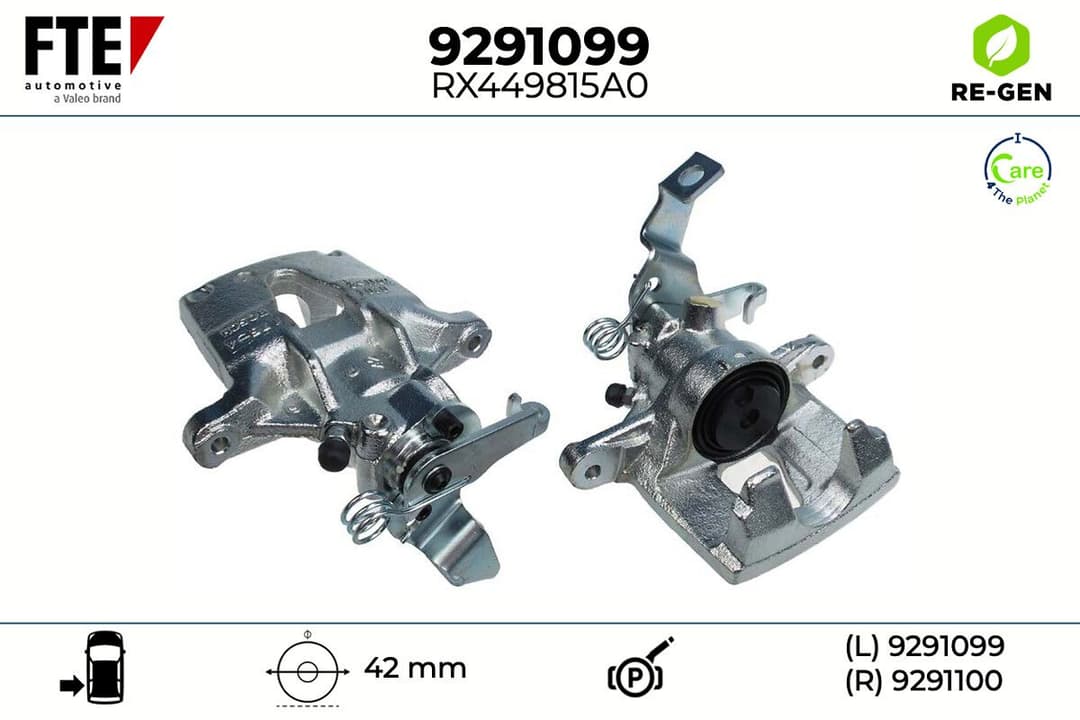 Etrier frana FTE 9291099