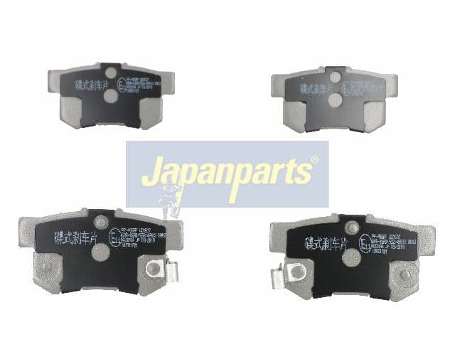 set placute frana,frana disc JAPANPARTS PP-405AF