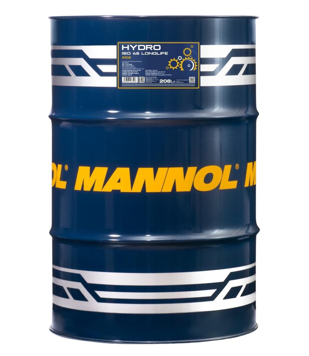 MANNOL HYDRO ISO 46 HM- 208L