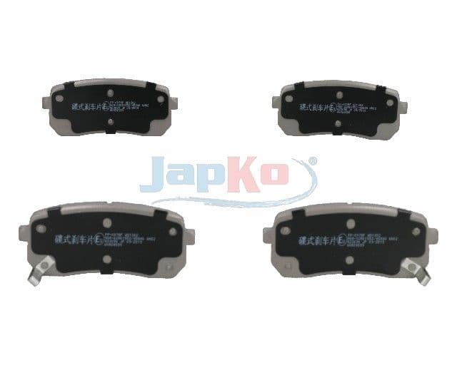 set placute frana,frana disc JAPKO 51K07