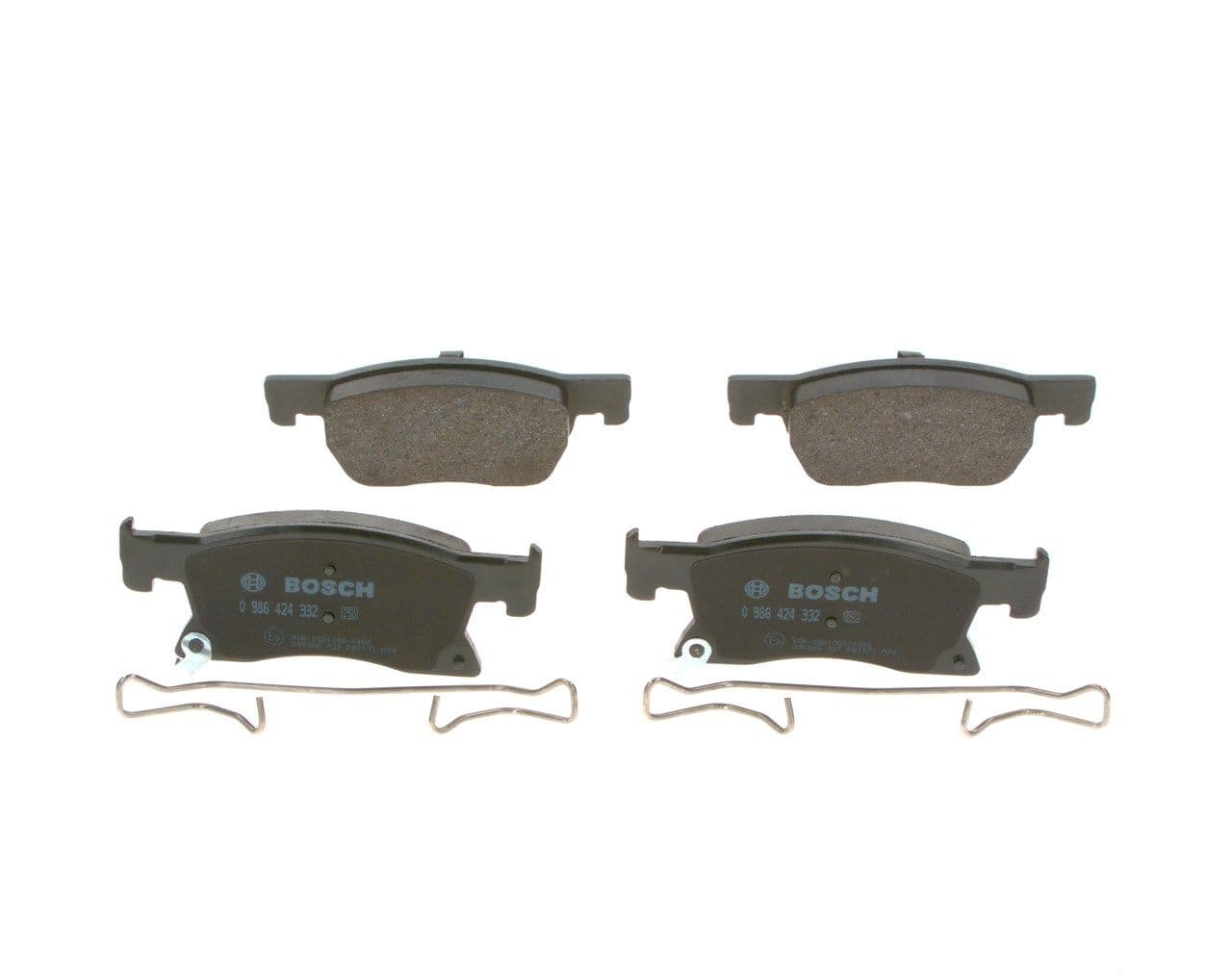 set placute frana,frana disc BOSCH 0 986 424 332