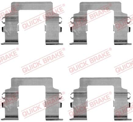 Set accesorii, placute frana QUICK BRAKE 109-1161