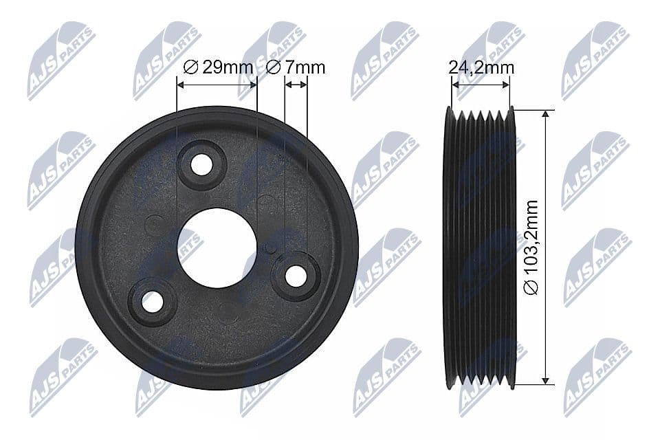 Intinzator, Curea trapezoidal NTY RKP-RE-021