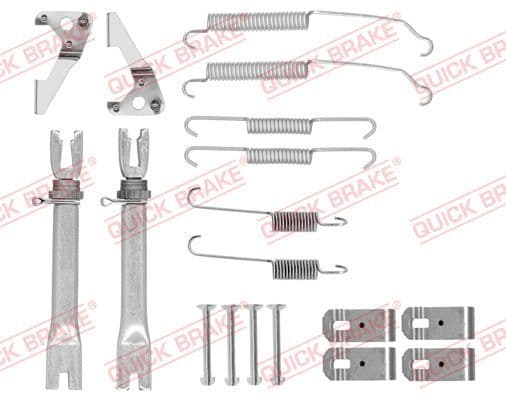 Set accesorii, sabot de frana QUICK BRAKE 105-0015S