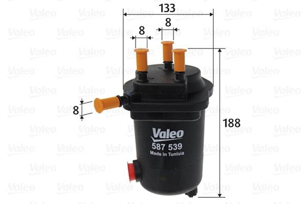 filtru combustibil VALEO 587539