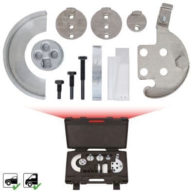 Dispozitiv de montare, curea transmisie cu caneluri KS TOOLS 150.3180