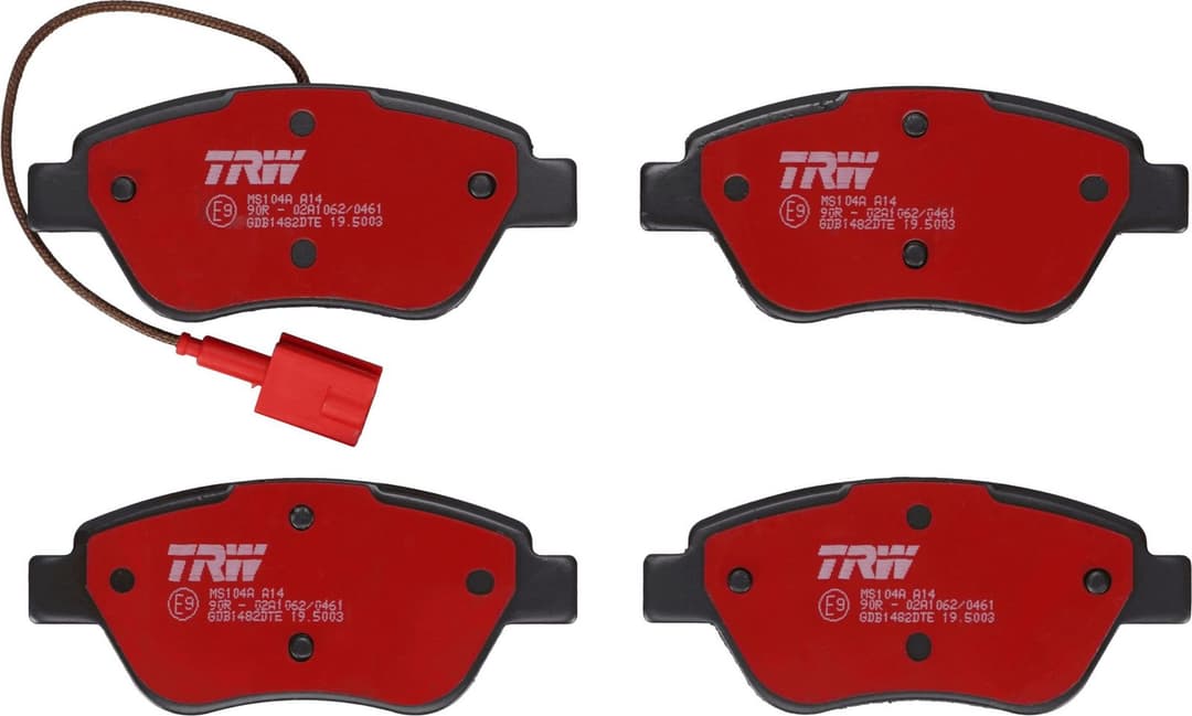 set placute frana,frana disc TRW DTEC COTEC GDB1482DTE