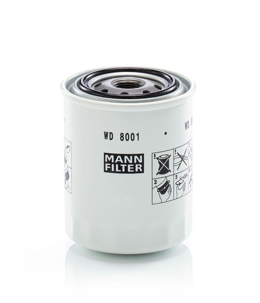 Filtru, sistem hidraulic primar MANN-FILTER WD 8001