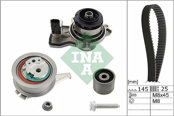 Set pompa apa + curea dintata Schaeffler INA 530 0665 30