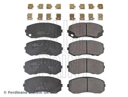 set placute frana,frana disc BLUE PRINT ADC44274