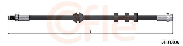 Furtun frana COFLE 92.BH.FD036
