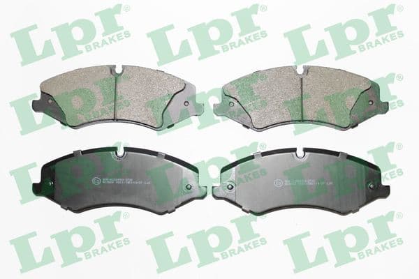 set placute frana,frana disc LPR 05P1600
