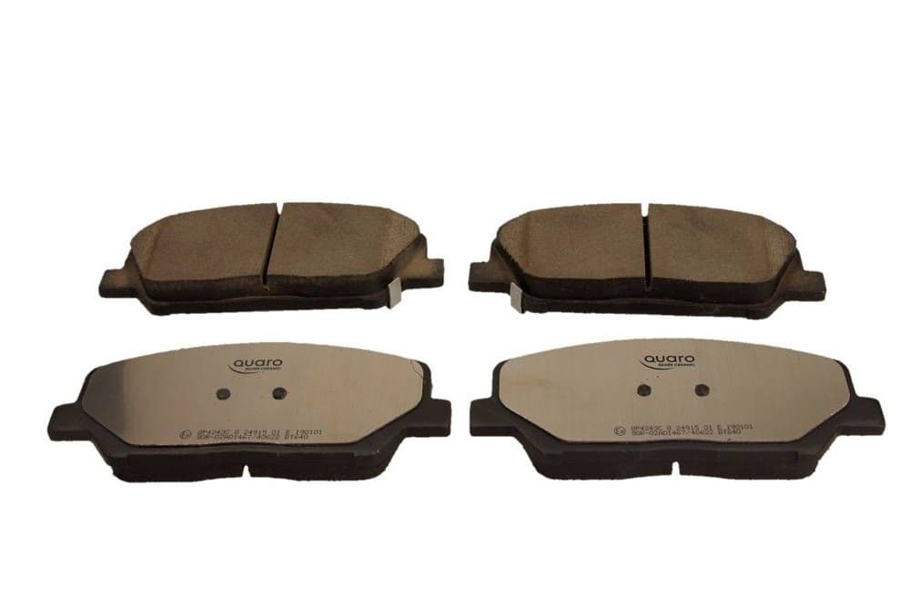 set placute frana,frana disc QUARO SILVER CERAMIC QP4243C