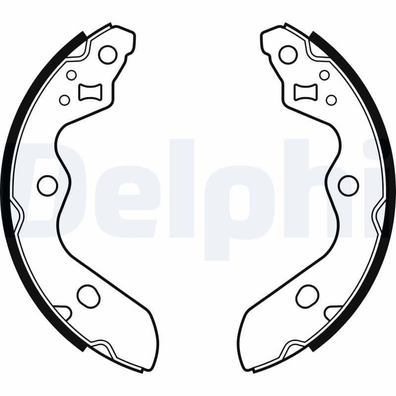 Set saboti frana DELPHI LS2156