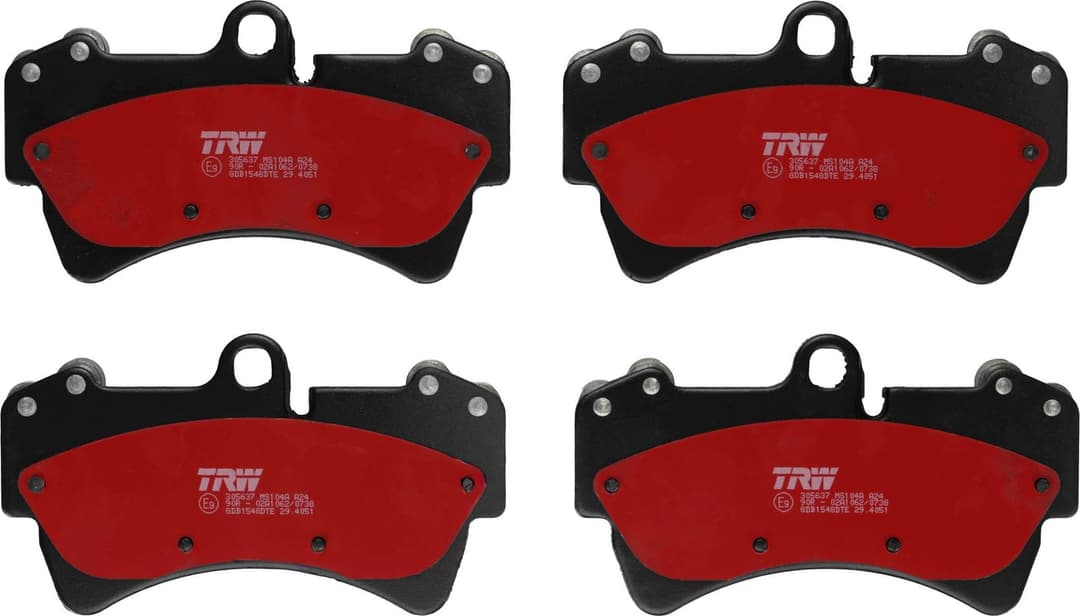 set placute frana,frana disc TRW GDB1548DTE