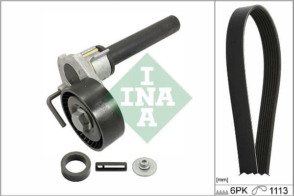 Set curea transmisie cu caneluri Schaeffler INA 529 0514 10