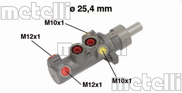 Pompa centrala, frana METELLI 05-0641