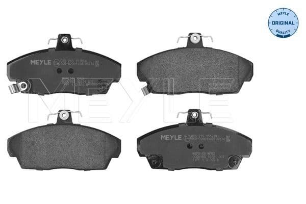 set placute frana,frana disc MEYLE -ORIGINAL: True to OE. 025 215 1518/W