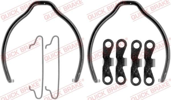 set accesorii, saboti frana parcare QUICK BRAKE 105-0721