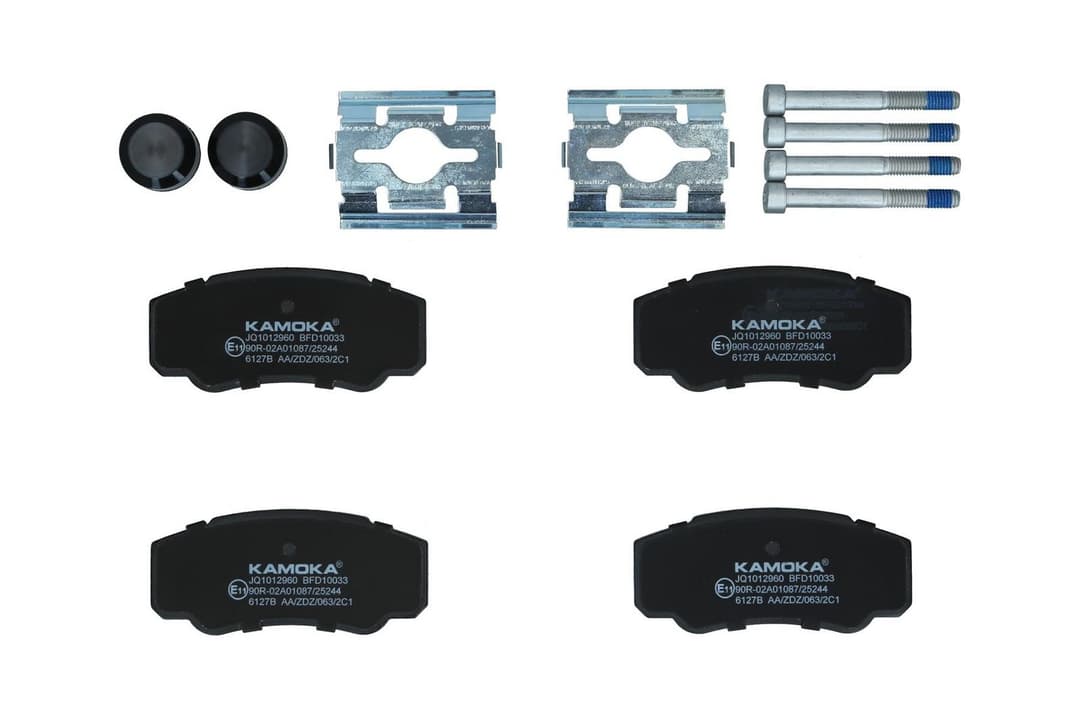 set placute frana,frana disc KAMOKA JQ1012960