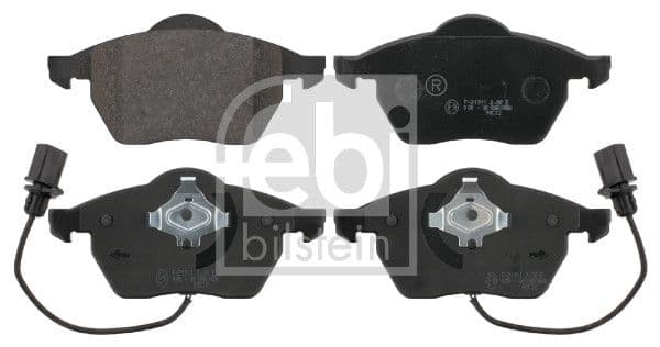 set placute frana,frana disc FEBI BILSTEIN 16447