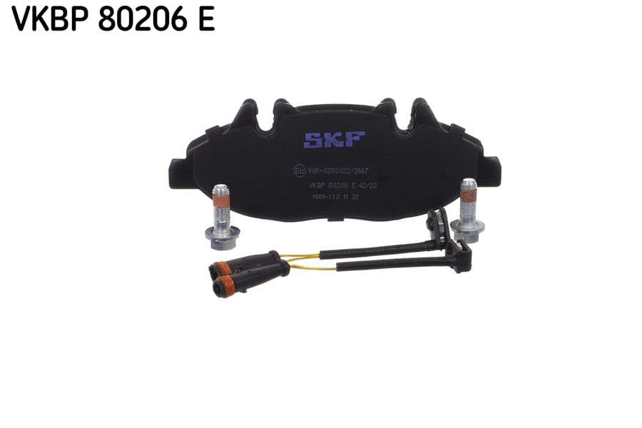 set placute frana,frana disc SKF VKBP 80206 E