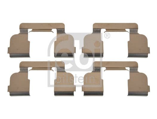 Set accesorii, placute frana FEBI BILSTEIN 181086