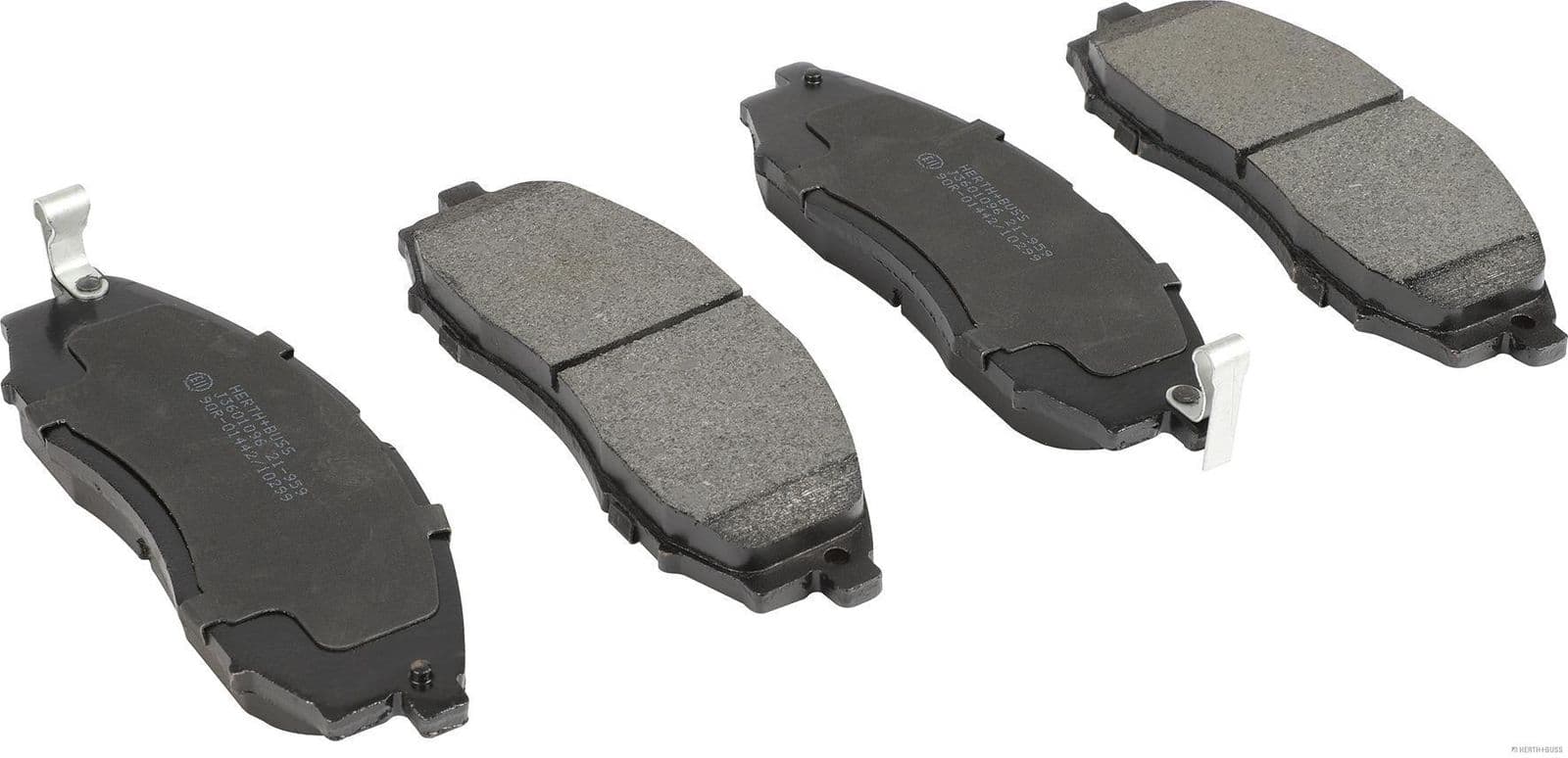 set placute frana,frana disc HERTH+BUSS JAKOPARTS J3601096