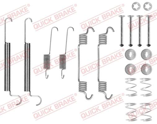 Set accesorii, sabot de frana QUICK BRAKE 105-0766