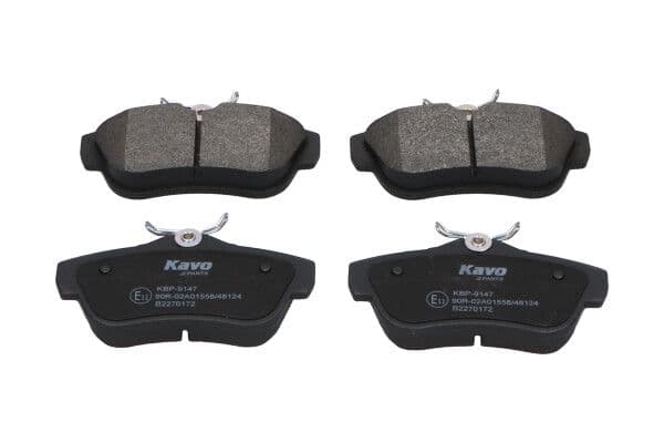 set placute frana,frana disc KAVO PARTS KBP-9147
