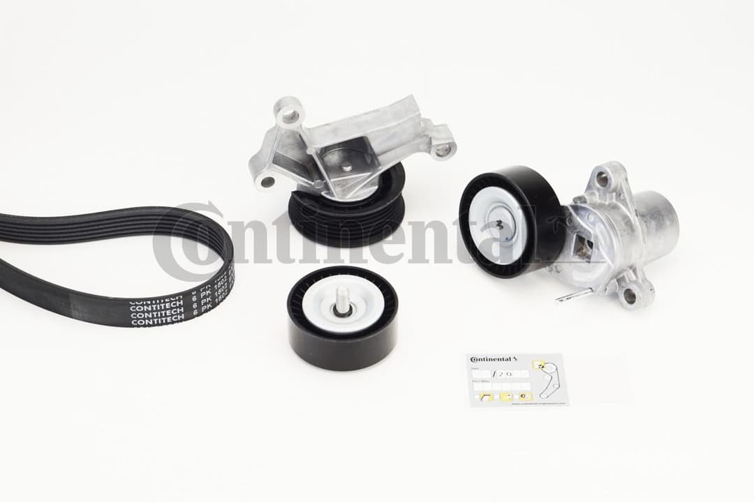 Set curea transmisie cu caneluri CONTINENTAL CTAM 6PK1502 EXTRA K2