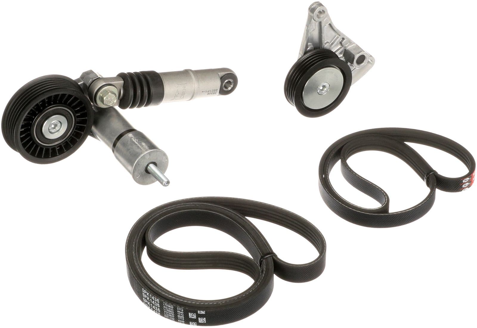 Set curea transmisie cu caneluri GATES Micro-V® K025PK1435