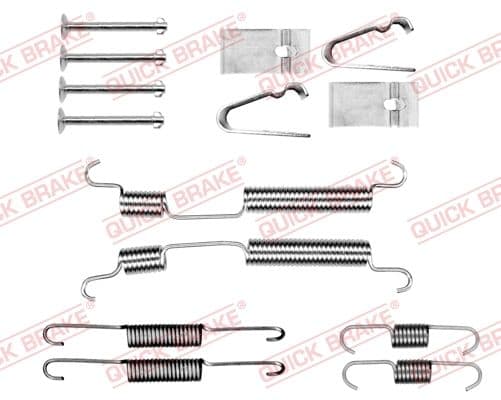 Set accesorii, sabot de frana QUICK BRAKE 105-0054