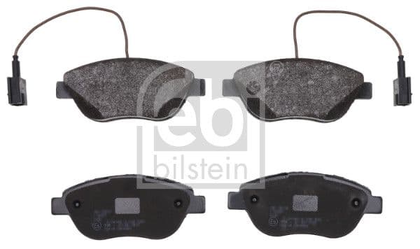 set placute frana,frana disc FEBI BILSTEIN 116057