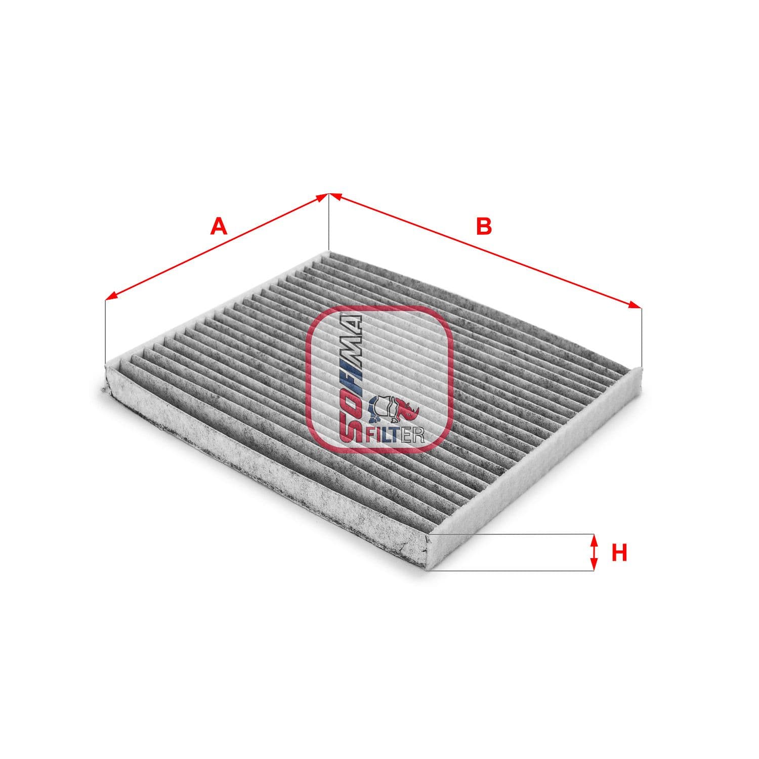 Filtru, aer habitaclu SOFIMA S 4162 CA