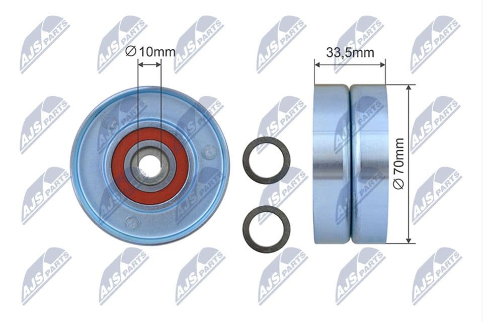 rola intinzator,curea transmisie NTY RNK-TY-039