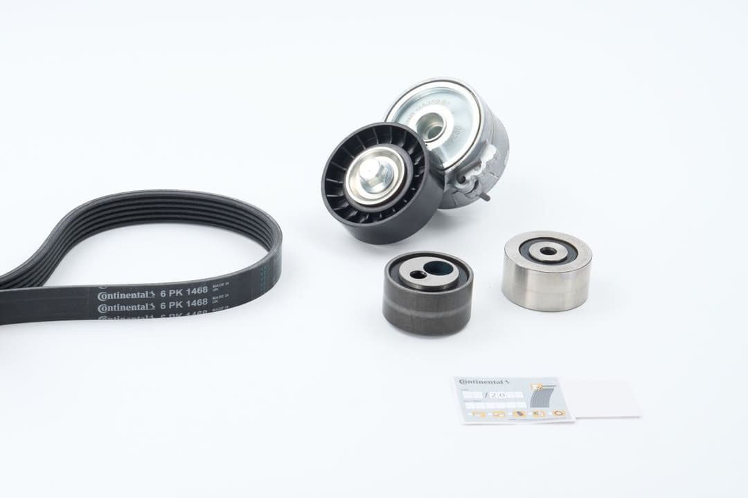 Set curea transmisie cu caneluri CONTINENTAL CTAM 6PK1468K1