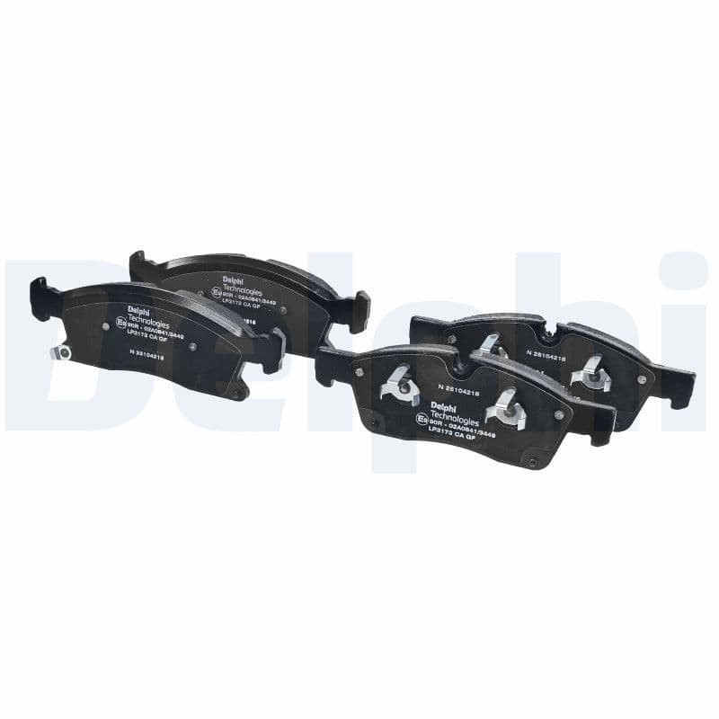 set placute frana,frana disc DELPHI LP3173