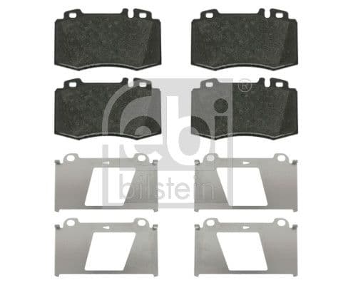 set placute frana,frana disc FEBI BILSTEIN 16481