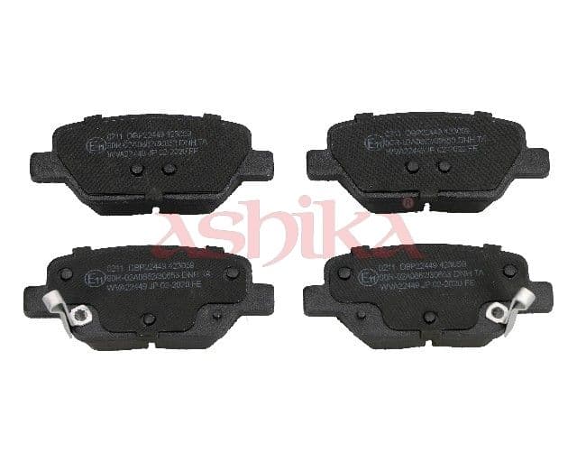 set placute frana,frana disc ASHIKA 51-00-0211