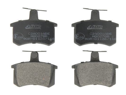 set placute frana,frana disc ABE C2A001ABE