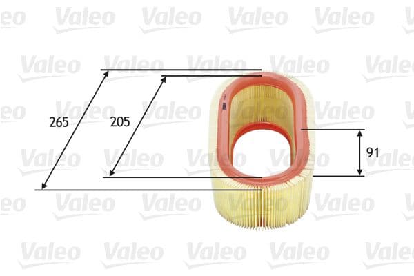 Filtru aer VALEO 585647
