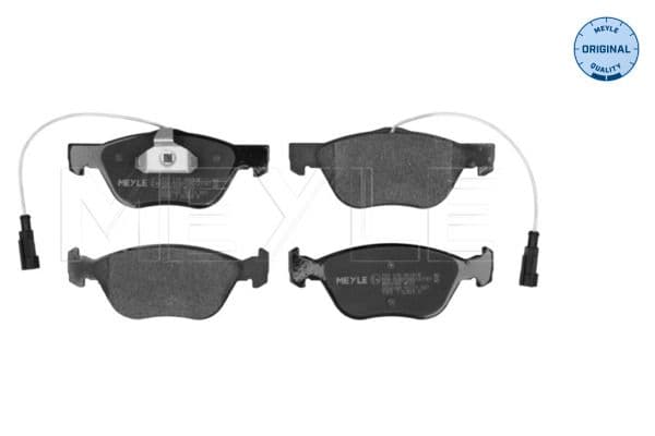 set placute frana,frana disc MEYLE -ORIGINAL: True to OE. 025 216 3619/W