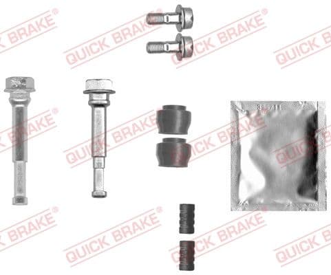 Set bucsi de ghidaj, etrier frana QUICK BRAKE 113-1433X