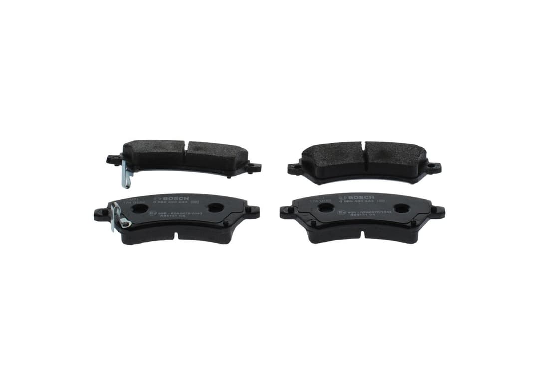 set placute frana,frana disc BOSCH 0 986 495 243