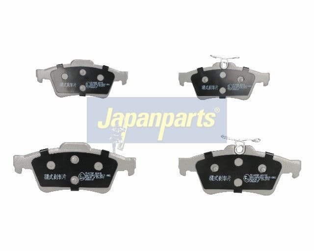 set placute frana,frana disc JAPANPARTS PP-005AF