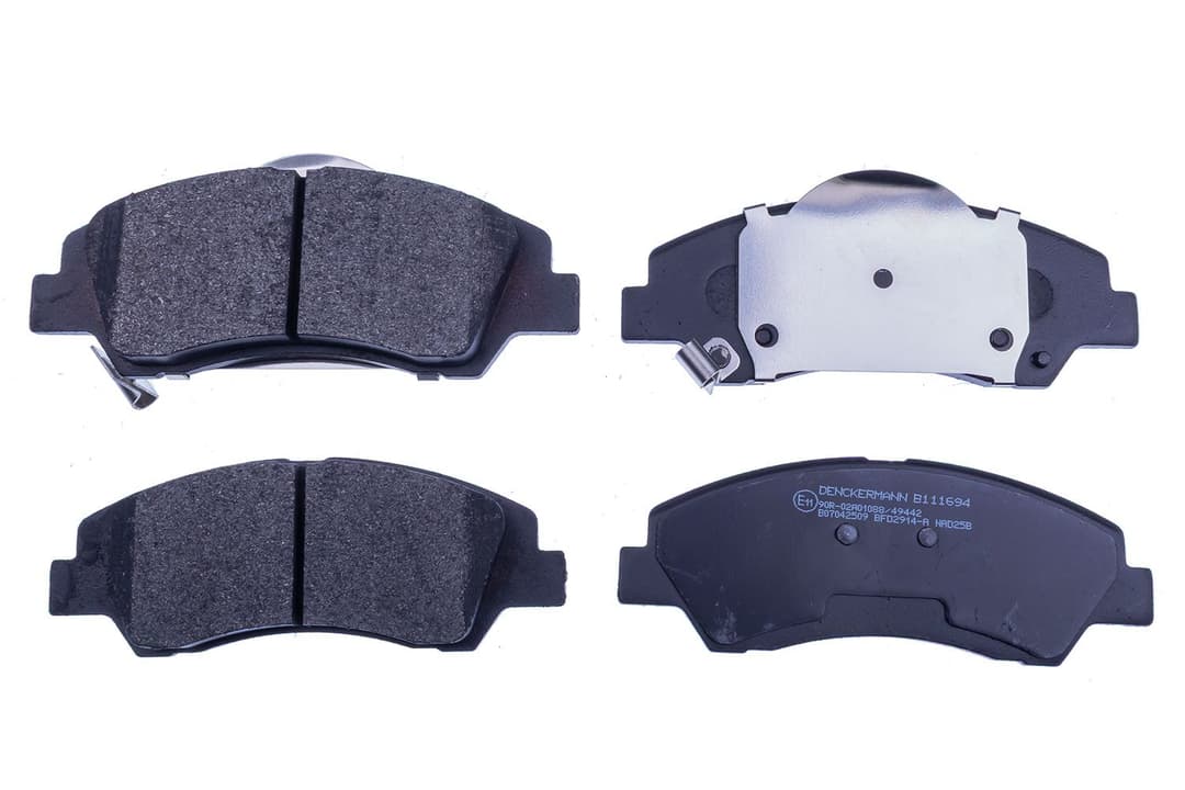 set placute frana,frana disc DENCKERMANN B111694