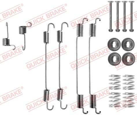 Set accesorii, sabot de frana QUICK BRAKE 105-0021