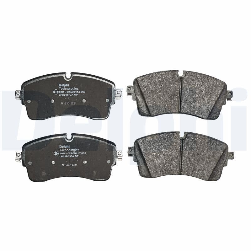 set placute frana,frana disc DELPHI LP3395